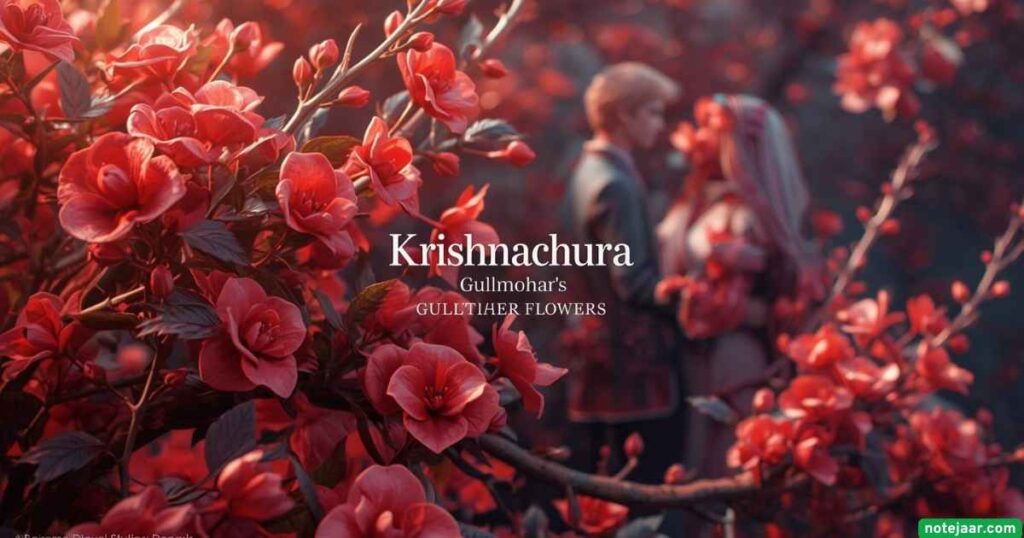 কৃষ্ণচূড়া নিয়ে রোমান্টিক ক্যাপশন