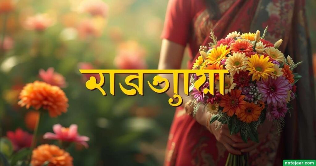 বাগান বিলাস ফুলের ক্যাপশন