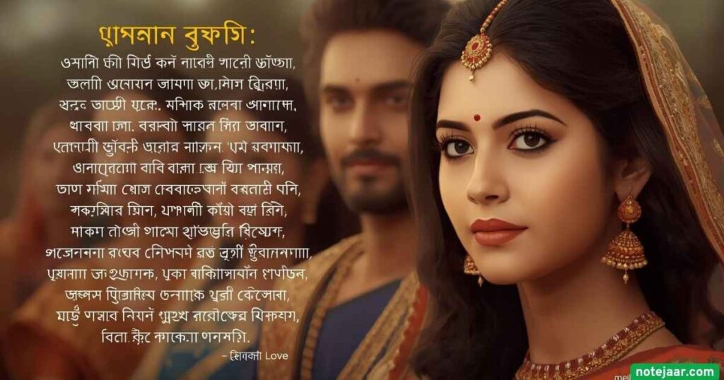 সত্যিকারের ভালোবাসা নিয়ে কবিতা