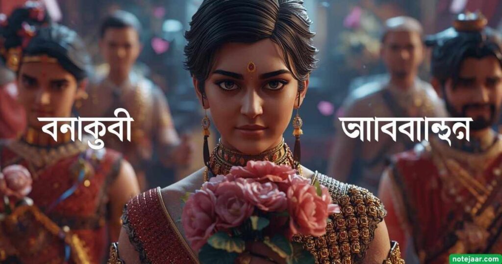 হাতে ফুল নিয়ে ক্যাপশন