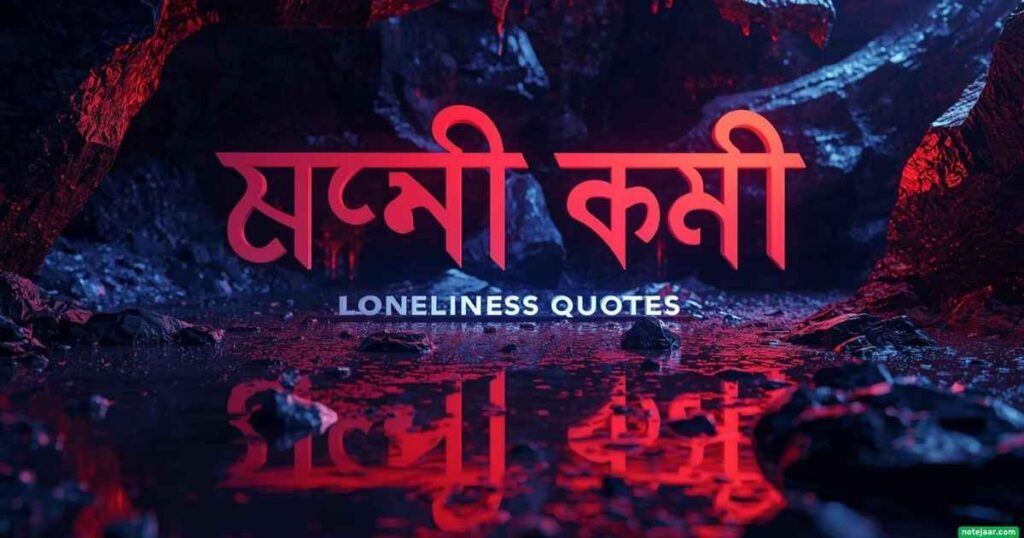 একাকিত্বের উক্তি