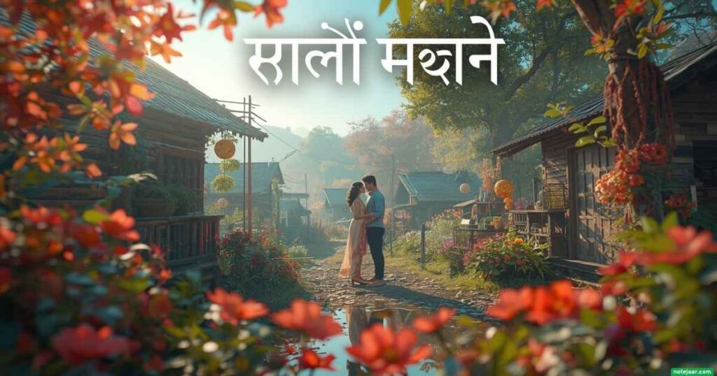 গ্রামের প্রকৃতি নিয় ক্যাপশন