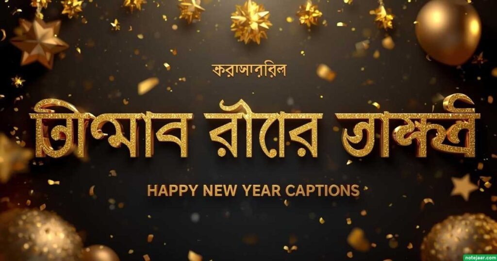 নববর্ষের শুভেচ্ছা ক্যাপশন