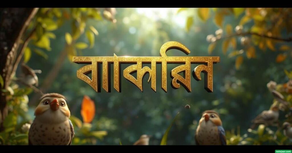 পাখির কিচিরমিচির নিয়ে ক্যাপশন