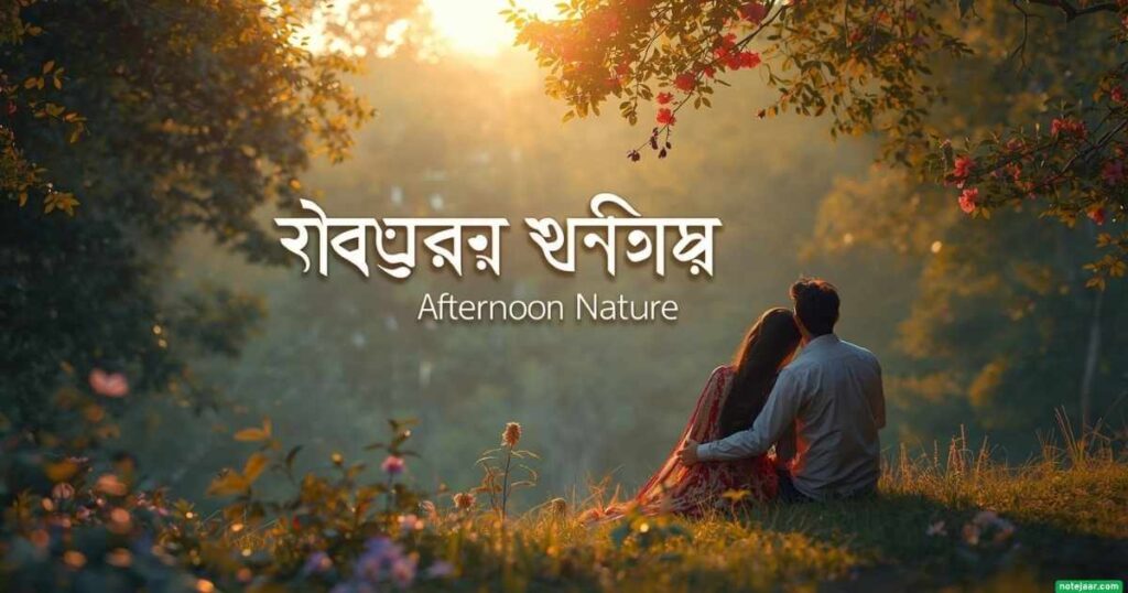 বিকেলের প্রকৃতি নিয় ক্যাপশন