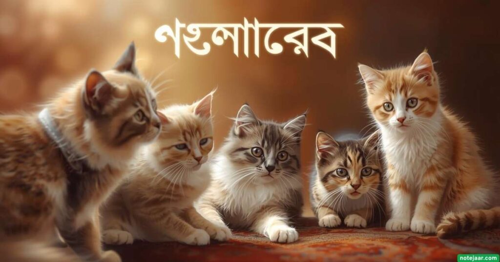 বিড়াল নিয়ে ফেসবুক ক্যাপশন