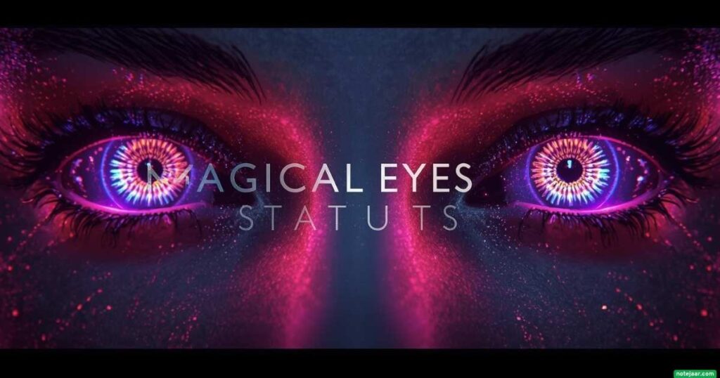 মায়াবী চোখ নিয়ে স্ট্যাটাস