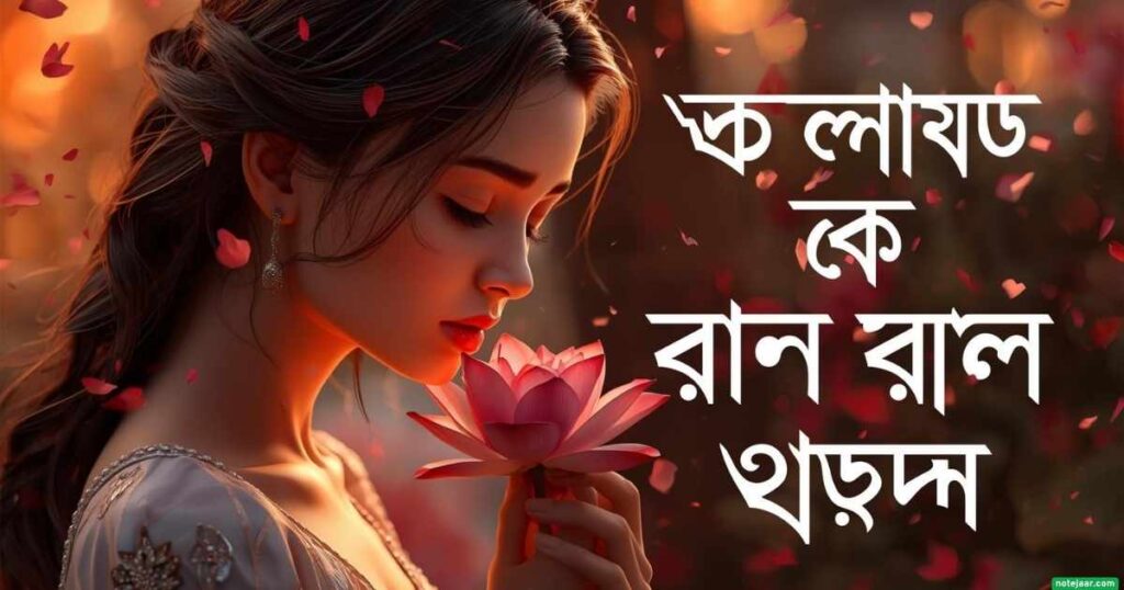 শাপলা ফুল নিয়ে ভালোবাসার ক্যাপশন