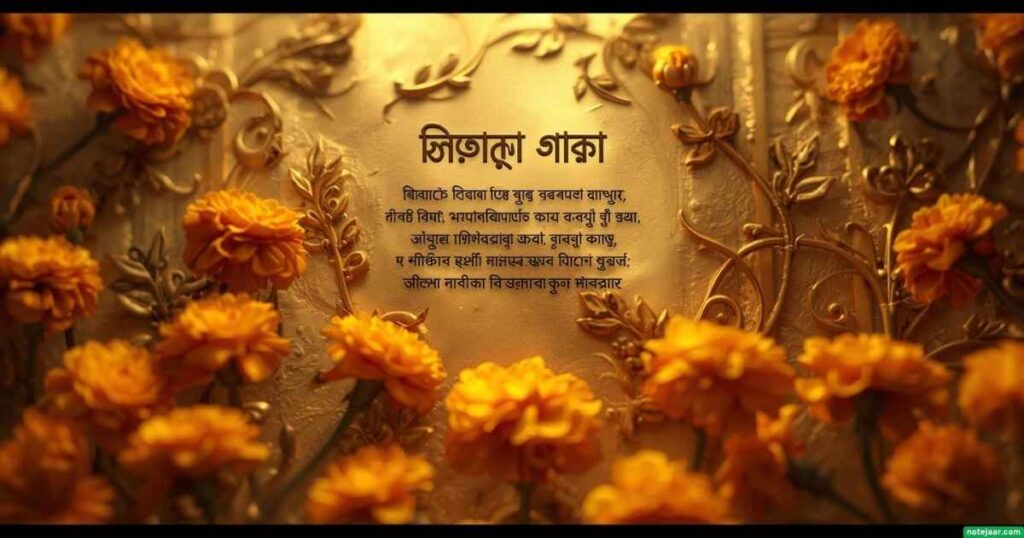 শিউলি ফুল নিয়ে কবিতা