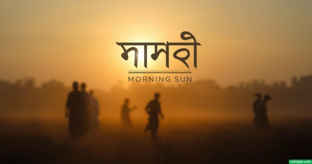সকালের সূর্য নিয় ক্যাপশন