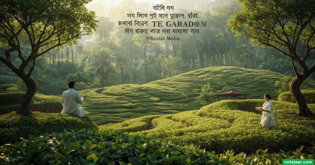 সোশ্যাল মিডিয়ার জন্য অনুপ্রেরণামূলক চা বাগানের উক্তি