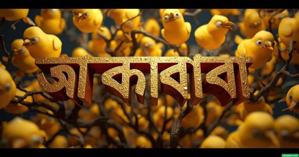 হলুদ পাখি নিয় ক্যাপশন