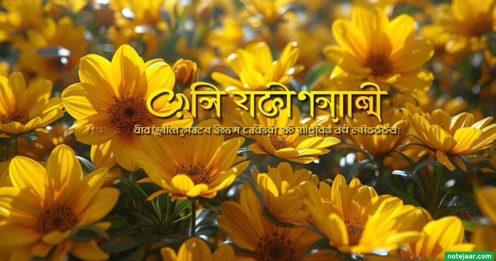 হলুদ ফুলের জন্য সুন্দর ইনস্টাগ্রাম ক্যাপশন