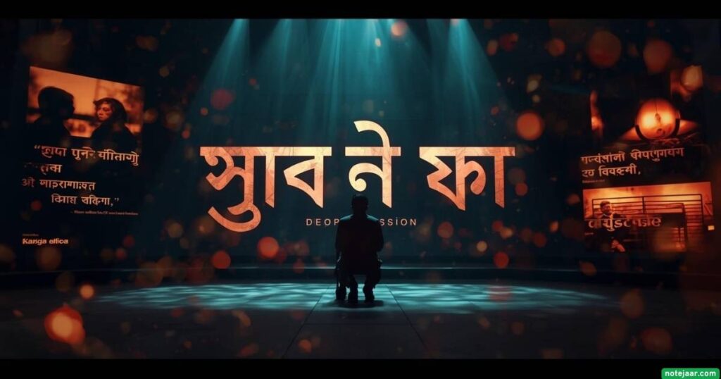 ডিপ্রেশন নিয়ে উক্তি