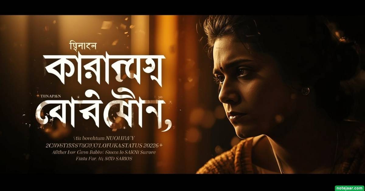 ৯৫+ গভীর রাতের কষ্টের স্ট্যাটাস: চাপা কষ্টের স্ট্যাটাস ২০২৬